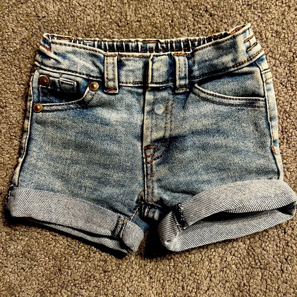 7 For All Mankind toddler girl shorts